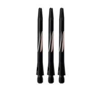 HEMOTON Lot de 6 Tiges de Fléchettes en Alliage D’Aluminium Longueur Moyenne 48 MM Filetage 2Ba Standard Finement Sculptées Couleurs Variées Accessoires pour Jeu Professionnel de