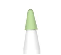 HEMOTON Lot de 8 Capuchons de Pointe en Silicone Compatibles avec Stylet Tactile 1/2, Manchons de Protection Antidérapants et Silencieux, Vert Matcha, Accessoires pour Tablette Créative