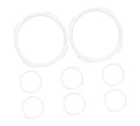 HEMOTON Lot de 8 Connecteurs pour Tunnel de Hamster Raccords de Tube pour Cage Accessoires de Remplacement et d'Extension pour Animaux de Compagnie
