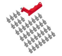 HEMOTON Lot de Set de Pointes en Acier Dur pour Chaussures de Course à Pointes, Antirouille et Légères, Accessoires pour Chaussures D'athlétisme de Sprint 100-400m en Extérieur