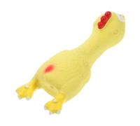 HEMOTON Mâcher Latex Naturel Forme de Poule pour Chiens Squeaky Durable pour Chiots et Petits Chiens Amusement Sécurisé et Morsure