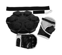 HEMOTON Machine de Boxe Musicale Intelligente Jeu Interactif de Frappe avec Moufles, Cible Électronique Murale en Plastique pour Garçon et Filles pour Maison et Détente