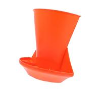 HEMOTON Mangeoire Porcelet Plastique Suspendue Murale Compartimentée Résistante pour Porcin et Autres Animaux de Ferme