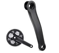 HEMOTON Manivelle Gauche de Vélo en Alliage D’Aluminium 170mm pour | Bras de Remplacement Noir, Interface à Cône Horizontal, pour Vélos Pliants et Urbains, 170mm