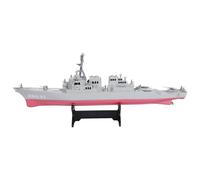 HEMOTON Maquette De Bateau De Guerre en Plastique, Jouet Destructeur pour Garçons, Taille Unique, Décoration Chambre Garçon Et Filles, Présent Anniversaire, Modèle Statique De Navire Militaire