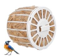 HEMOTON Matériaux de Nidification Souples en Coton et Jute, Lot pour Cage à Canari, Accessoires pour Oiseaux, Matériau Réutilisable pour Nids d'oiseaux, Fournitures pour Cages et Litière