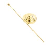 HEMOTON Mini Table Flag Holder With Polished Iron Base Stable Small Desk Flag Stand For Office Home Meeting Room Decoration