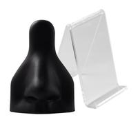 HEMOTON Modèle en Silicone Flexible pour Percing Nez, Support Simple Design pour Pratique de Piercing Nez en Boutique ou Hôpital