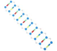 HEMOTON Modèle Pédagogique Adn Double Hélice Kit Scientifique Éducatif Composants Solide Matériel Pédagogique en Biologie Apprentissage Sciences pour Élèves Expérimentations Éducatives