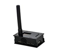 HEMOTON Module Hotspot avec Carte Support Hotspot Boîtier d Antenne Intégrant Voyants LED et Écran OLED Connecteur SMA Antenne UHF Incluse