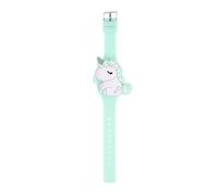 HEMOTON Montre Garçon Fille Licorne Numérique LED à Écran Tactile Montre-clapet Légère et Confortable Montre Éducative pour Filles et Garçons Bracelet Sûr et Écologique