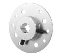 HEMOTON Moyeu D’essieu Arrière 5/8 34 Alésage avec Rainure Clavette 3/16 34 Moyeu Cannelé en Alliage Métal Robuste pour Predator 212cc 196cc 6,5 Ch pour Karting Quad et Mini-moto