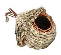 HEMOTON Nichoir Suspendu Résistant Au Vent Nichoir pour Oiseaux Extérieur Nid Oiseau Décoratif pour Cour Ou Jardin