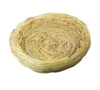 HEMOTON Nid Oiseau Tissé Main pour Décoration Nichoir Ornement Jonc De Mer Lieu De Reproduction Nichoir Naturel Suspendu pour Jardin