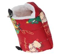 HEMOTON Nid pour Perroquet Conure Coton Épais de Couchage Douillet Suspendu Nid Chaud et Confortable pour Perruche Afrique Lit Hivernal pour Cage