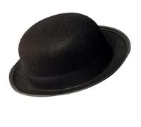 HEMOTON Noir Chapeau de Magicien Costume Adulte en Feutre, pour Hommes | Style Classique Rétro, Accessoire de Déguisement, pour Soirée et Fête, Look Magique, Usage Adulte
