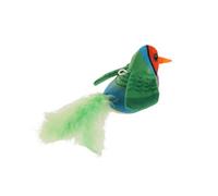 HEMOTON Oiseau Volant pour Chat D’Intérieur Ailes Battantes et Gazouillis Réaliste Baguette Interactive Légère pour Stimulation et Chasse de Chasse aux Oiseaux pour Exercice et Jeu
