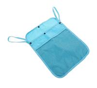 HEMOTON Organisateur de Poussette 2 Compartiments en Filet, Paquet Suspendu en Lin, Grande Capacité Installation Facile, pour Sorties Bébé et Voyage