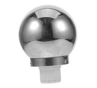 HEMOTON Ornement Boule pour Mât de Drapeau Rotation Acier Inoxydable Accessoire Stable et Compatible Intérieur Extérieur pour Célébrations Nationales