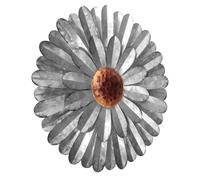 HEMOTON Ornement Floral Suspendu en Fer Argenté, Applique Murale Décorative pour Usage Intérieur, Structure Simple et Solide, Décoration Murale Élégante pour Salon Style Plusieurs styles