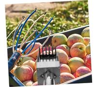 HEMOTON Outil Cueilleur de Fruits Acier Inoxydable Pince Ramasse Fruit Compacte pour Oranges Pommes Pratique et Durable pour Verger