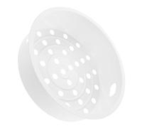 HEMOTON Panier À Vapeur Pour Cuiseur À Riz Grille Vapeur Pour Riz Et Dim Sum Insert De Panier À 21.50 * 21.50 * 6.00 Cm Pour Boulettes Buns Légumes Facile À Nettoyer