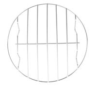 HEMOTON Panier Vapeur en Acier Inoxydable Robuste Cuisine à Domicile, Support pour Assiettes et Cuisson la Vapeur, Rangement Pratique et Solide Argenté