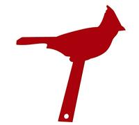 HEMOTON Panneau De Boîte Aux Lettres De Jardin Piquet Oiseau pour Boîte Aux Lettres Ornement Décoratif pour Extérieur