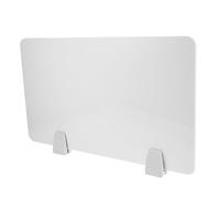 HEMOTON Panneau Facile en Plastique de Bureau Blanc Séparation de Installer Pratique et Bureau de Travail et Déroulement des Tests Scolaires
