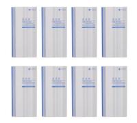HEMOTON Paquet à Vomi Jetables en Papier Blanc 100pcs pour Voyage et Lieux Publics, Grosse Capacité, Compact et Pratique pour Femmes Enceintes