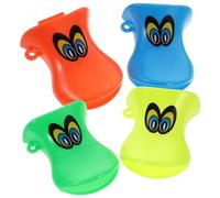 HEMOTON Paquet De 12 Sifflets De Canard Pour Enfants Sifflets En Plastique Soufflant Des Sifflets De Canard Son Fort Et Net Fabricants De Bruit Sifflets De Fête Pour De Fête