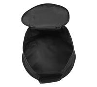 HEMOTON Paquet pour Caisse Claire de Rangement Portable en Tissu Oxford Noir et Poignée pour Transport Extérieur