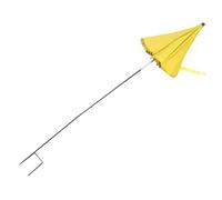 HEMOTON Parasol pour Plantes Extérieur Réglable avec Piquet de Terre Ombrage Solaire pour Pots pour Balcon et Jardin