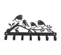 HEMOTON Patère Murale Fer Oiseau Décorative pour Porte-clés Crochet Mural Élégant et Facile à Installer Support Polyvalent pour Rangement t Décoration Intérieure