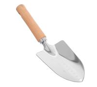 HEMOTON Pelle de Jardin Petite à Manche Bois pour Creuser Terre et Planter Plantes Outil de Jardinage Extérieur