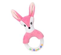 HEMOTON Peluche pour Garçon Fille Forme de Renard Éducatif à Main Développement Sensoriel