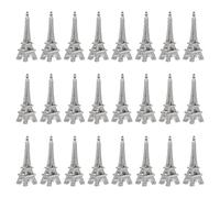 HEMOTON Pendentifs Tour Eiffel Résistants la Décoloration Lot de 100 Vintage en Alliage Argenté pour Créations DIY et Souvenirs Inoubliables