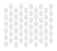 HEMOTON Perles Lumineuses pour Pêche de Nuit 3 X 4 Mm Ovales en Plastique Dur 1000 Pcs pour Accessoires de Pêche en Lac et Mer Perles Phosphorescentes