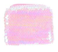 HEMOTON Petit Paquet à Paillettes Paquet à Monnaie pour Filles, Coton Rose