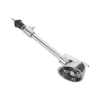 HEMOTON Pied de Jambe de Grosse Caisse Métal Antidérapant Accessoire Réglable pour Batterie Support Stabilisateur pour Percussion Professionnelle Argent