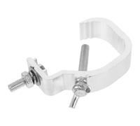 HEMOTON Pince D’Éclairage de Scène en Alliage D’Aluminium Renforcé Crochet Réglable pour Structure de Projecteur Fixation Robuste pour Installation Scénique Couleur Argenté Support