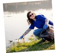 HEMOTON Pince Ramasse Déchets Pliable et Légère Abs et Alliage Aluminium Outil de Préhension pour Objets Solides et Souples Aide Au Ramassage pour Adultes et Nettoyage Intérieur Extérieur