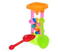 HEMOTON Plage Sablier Mini Roue à Eau et Tamisage du Sable pour Garçon et Filles, Tournant Coloré, Adapté Bac à Sable, Piscine et Activités Extérieures, Ensemble Ludique Couleur Aléatoire