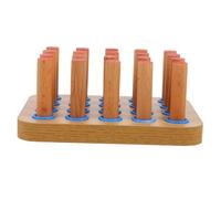 HEMOTON Planche de Rééducation Bois pour Exercices des Doigts Chevilles pour la Dextérité Coordination Œil Main Outil de Thérapie pour Patients Réhabilitation