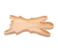 HEMOTON Plateau de Service en Bois Forme Fantôme pour Apéritif et Snacks, Design Halloween Élégant et Minimaliste, pour Table à Manger et Toutes Occasions
