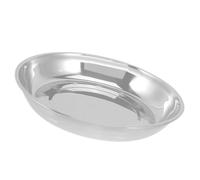 HEMOTON Plateau Doseur de Poudre Rond en Acier Inoxydable Argenté Multi-usage Adapté aux Petites Pièces pour Balance Électronique de Précision en Cuisine