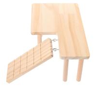 HEMOTON Plateforme pour Hamster avec Rampe Type Escalade et Décoratif pour Cage Petits Animaux Accessoire Pratique pour et Amusement