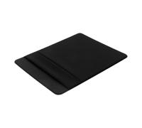 HEMOTON Pochette Double Arrière pour Ordinateur Compartiment | PU Noir Auto-adhésif, Fixation Facile et Protection Renforcée, Usage Bureau ou Quotidien