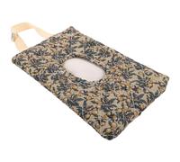 HEMOTON Pochette Réutilisable pour Lingettes Bébé Motif Citron, Étui Portable Fermeture Hermétique, Compatible Poussette, Organiseur Pratique pour Voyage et Sorties en Plein Air