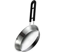HEMOTON Poêle à Acier Antiadhésive Mini Poêle à Pour Cuisiner Maison Ou Au Restaurant